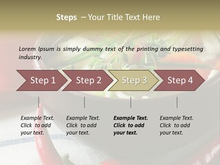 Brown Bowl Menu PowerPoint Template
