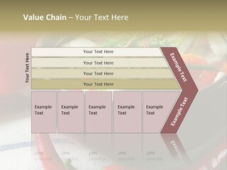 Brown Bowl Menu PowerPoint Template