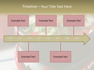 Brown Bowl Menu PowerPoint Template