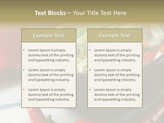 Brown Bowl Menu PowerPoint Template