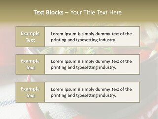 Brown Bowl Menu PowerPoint Template