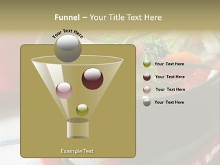 Brown Bowl Menu PowerPoint Template