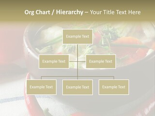 Brown Bowl Menu PowerPoint Template