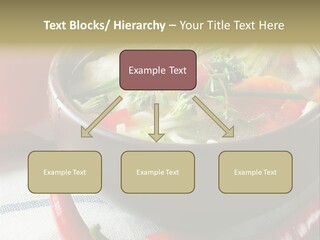 Brown Bowl Menu PowerPoint Template