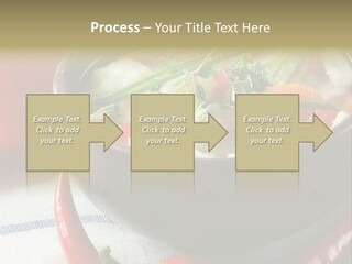 Brown Bowl Menu PowerPoint Template