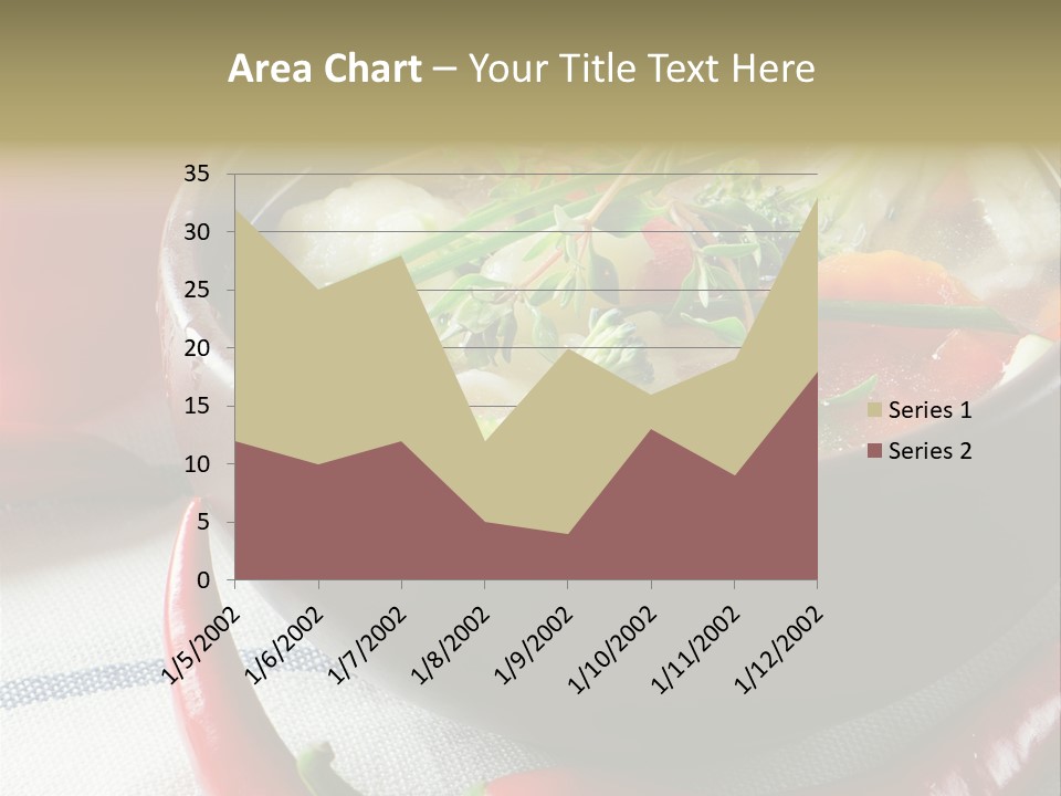 Brown Bowl Menu PowerPoint Template