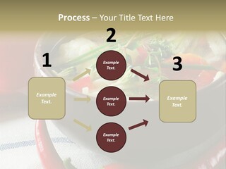 Brown Bowl Menu PowerPoint Template