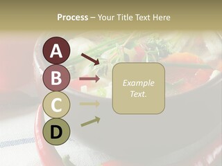 Brown Bowl Menu PowerPoint Template