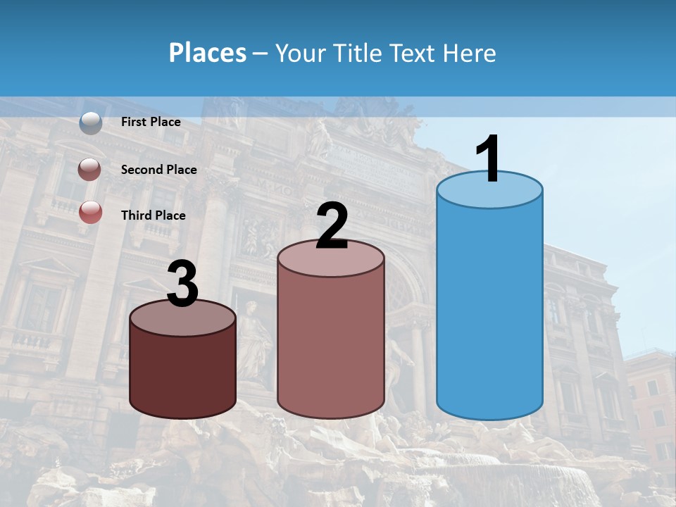 Italy Lazio Statue PowerPoint Template