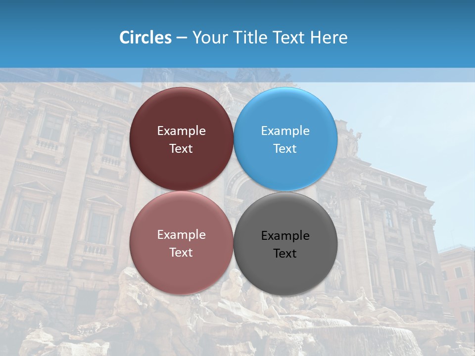 Italy Lazio Statue PowerPoint Template