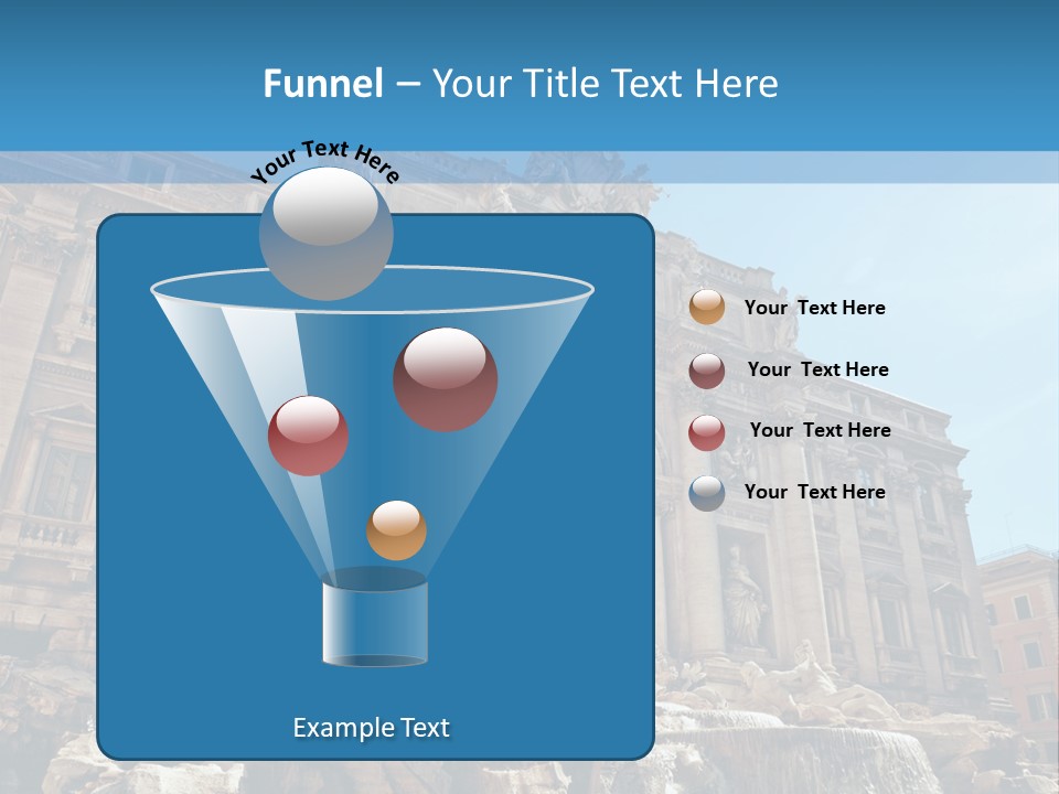 Italy Lazio Statue PowerPoint Template