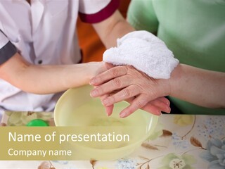 Nurse Doctor People PowerPoint Template