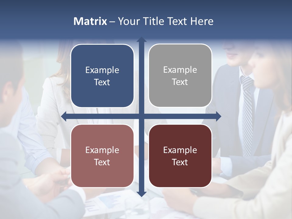 Training Woman Business PowerPoint Template