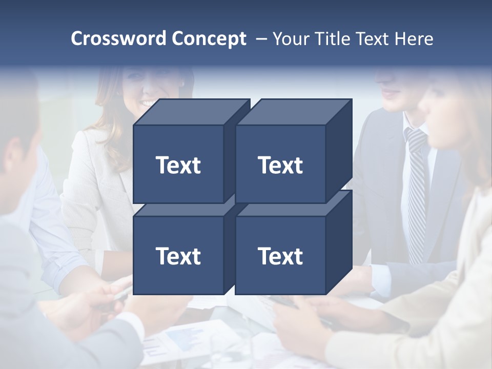 Training Woman Business PowerPoint Template