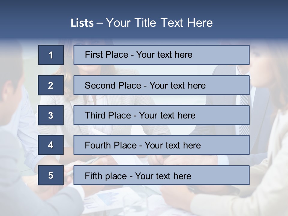 Training Woman Business PowerPoint Template