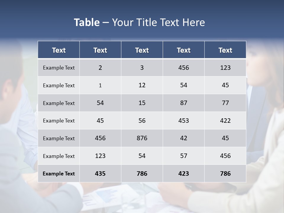 Training Woman Business PowerPoint Template