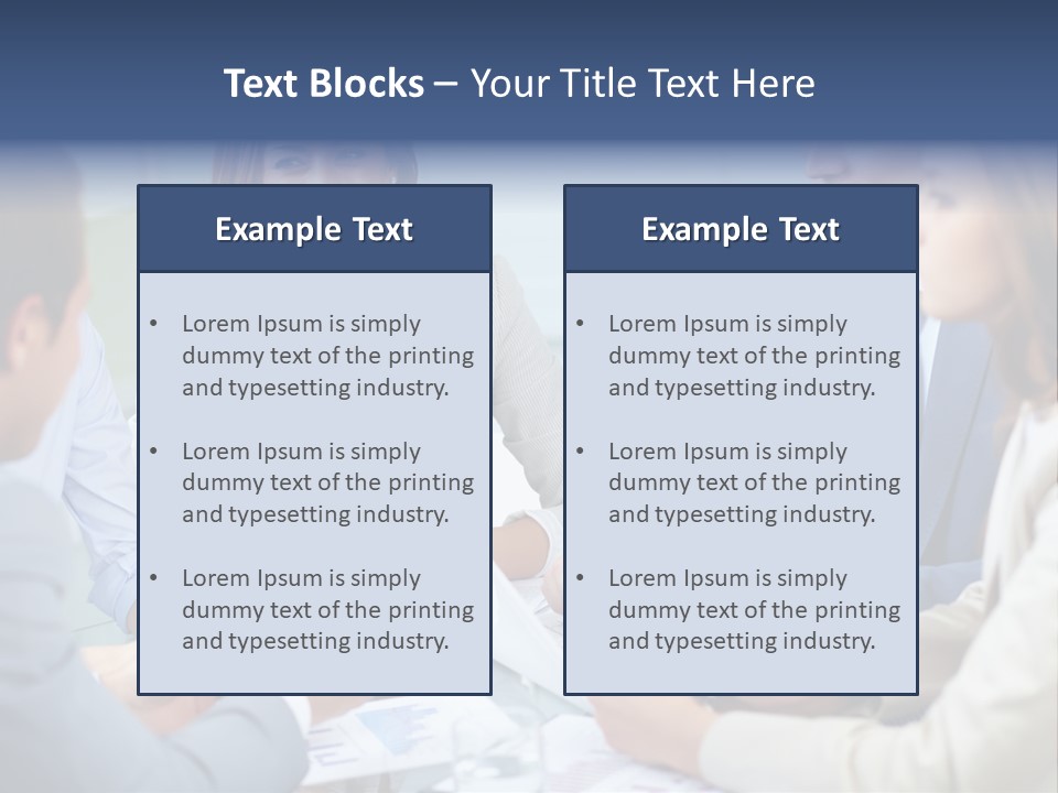 Training Woman Business PowerPoint Template