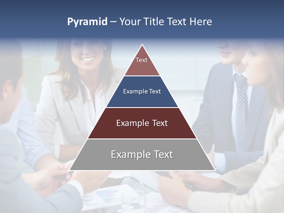 Training Woman Business PowerPoint Template