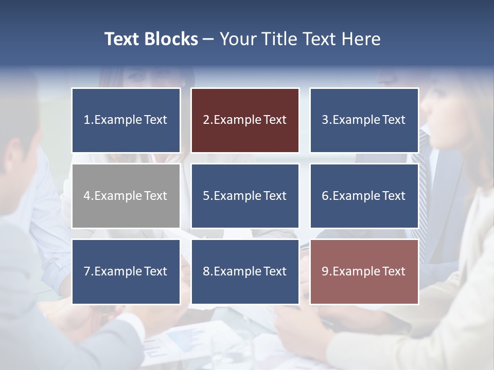 Training Woman Business PowerPoint Template