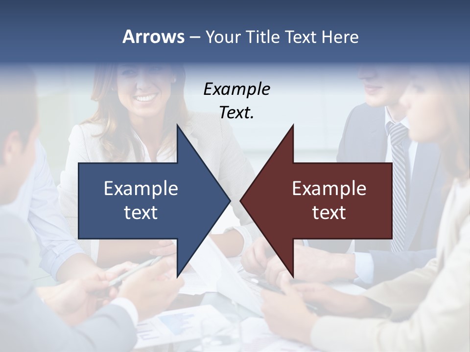 Training Woman Business PowerPoint Template