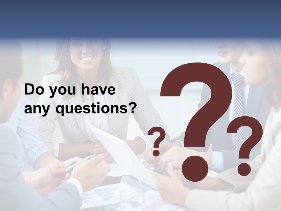 Training Woman Business PowerPoint Template