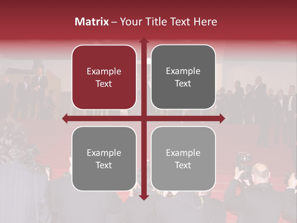 Many Picture White PowerPoint Template