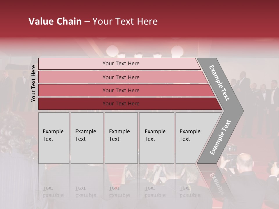 Many Picture White PowerPoint Template