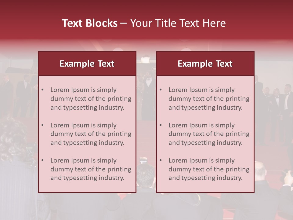 Many Picture White PowerPoint Template