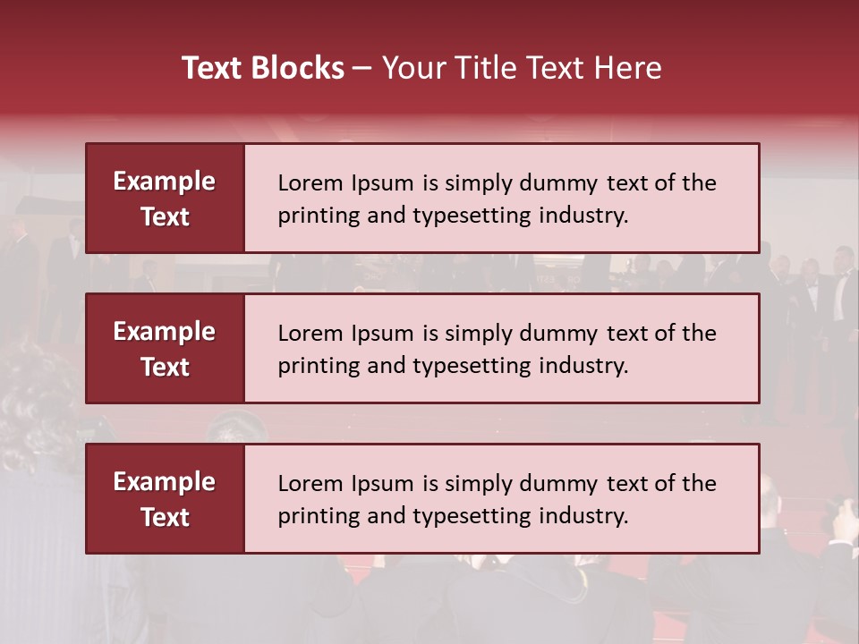 Many Picture White PowerPoint Template