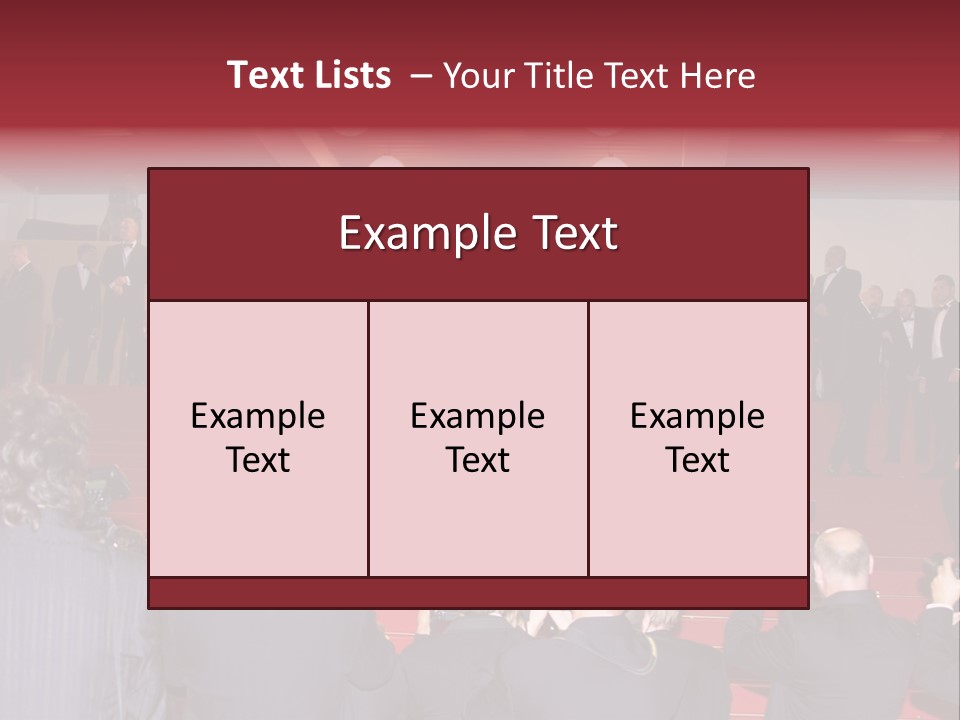 Many Picture White PowerPoint Template