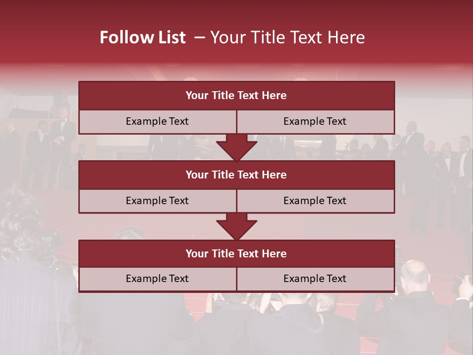 Many Picture White PowerPoint Template