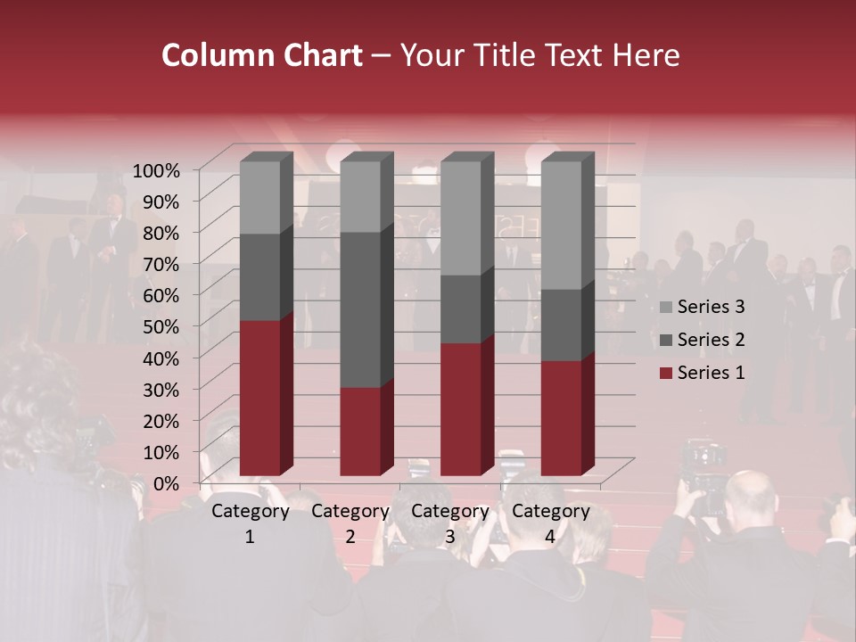 Many Picture White PowerPoint Template