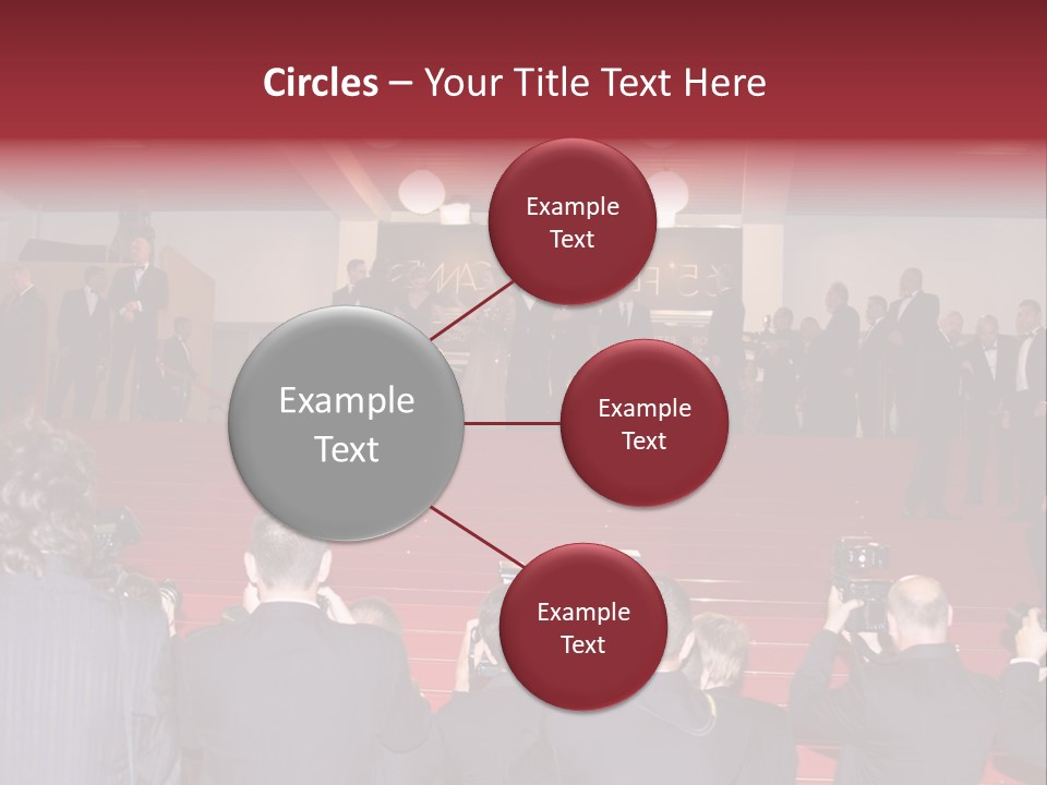 Many Picture White PowerPoint Template