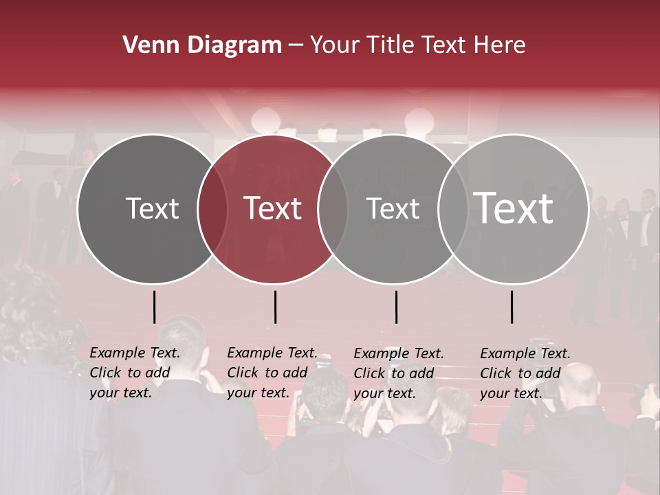 Many Picture White PowerPoint Template