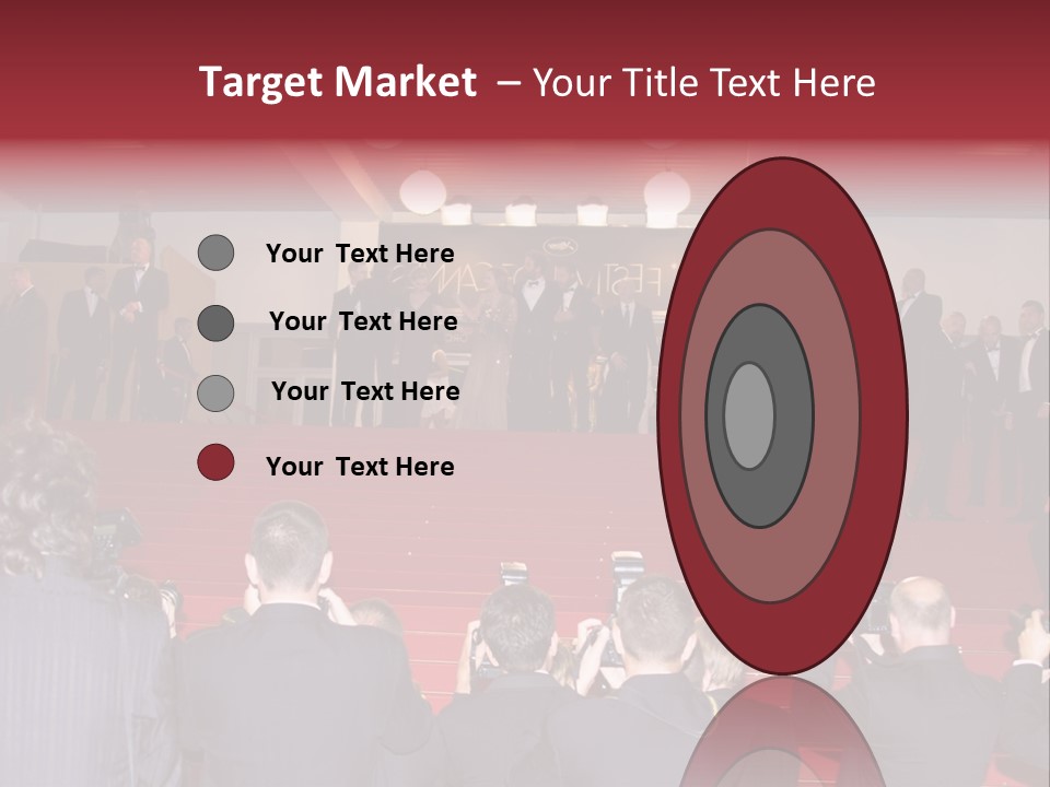 Many Picture White PowerPoint Template