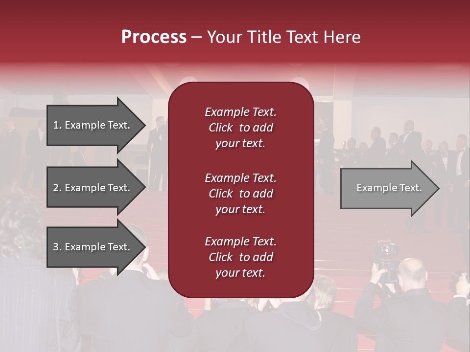 Many Picture White PowerPoint Template