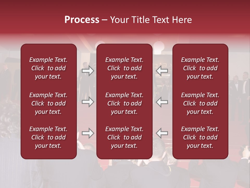 Many Picture White PowerPoint Template