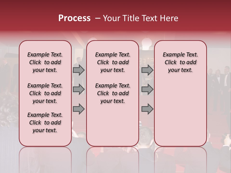 Many Picture White PowerPoint Template