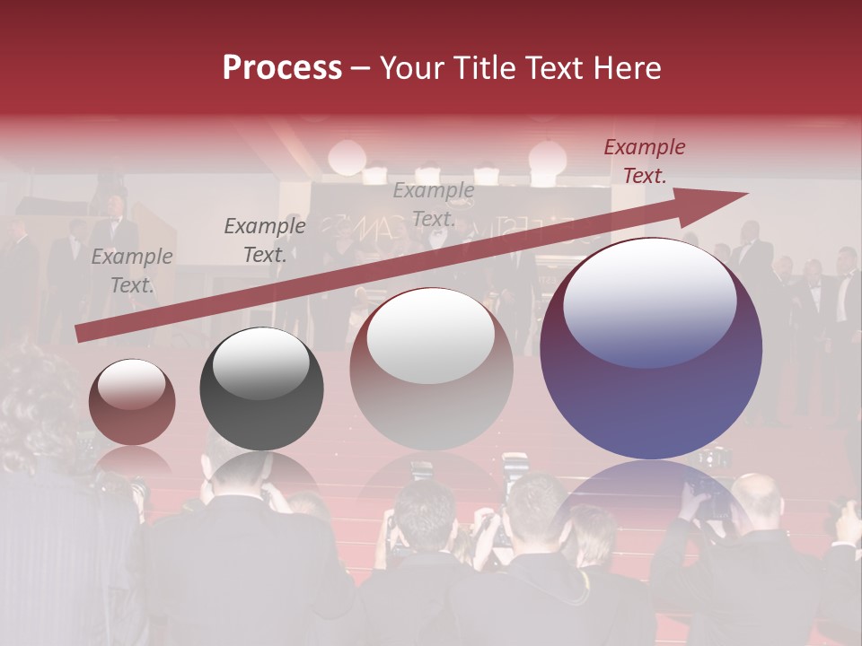 Many Picture White PowerPoint Template