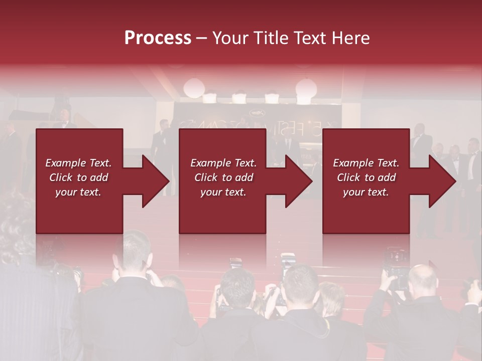 Many Picture White PowerPoint Template