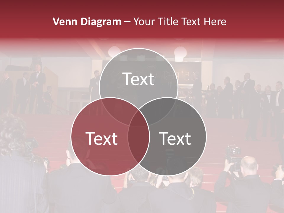 Many Picture White PowerPoint Template