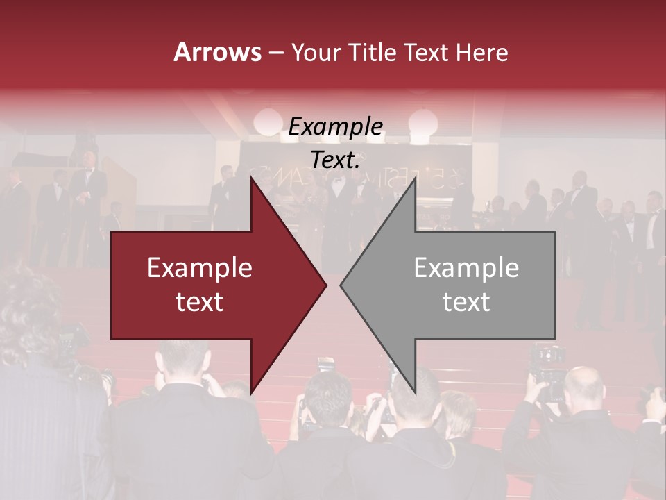 Many Picture White PowerPoint Template