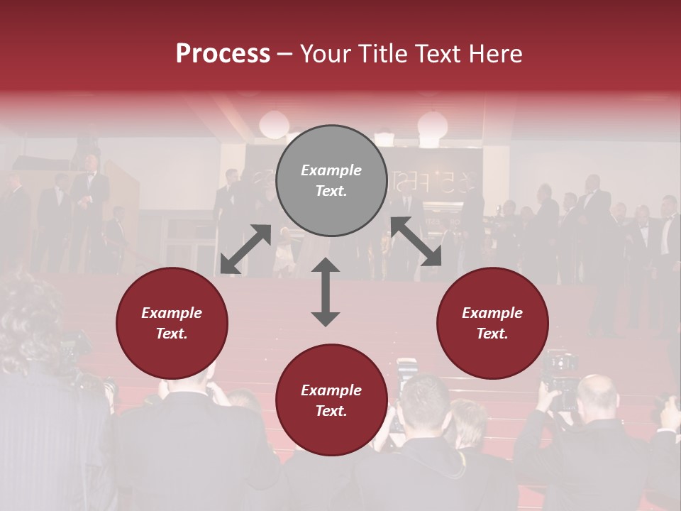 Many Picture White PowerPoint Template