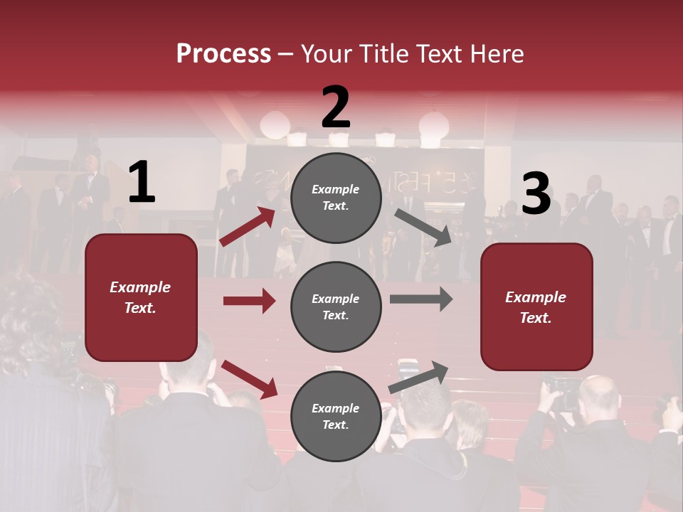 Many Picture White PowerPoint Template