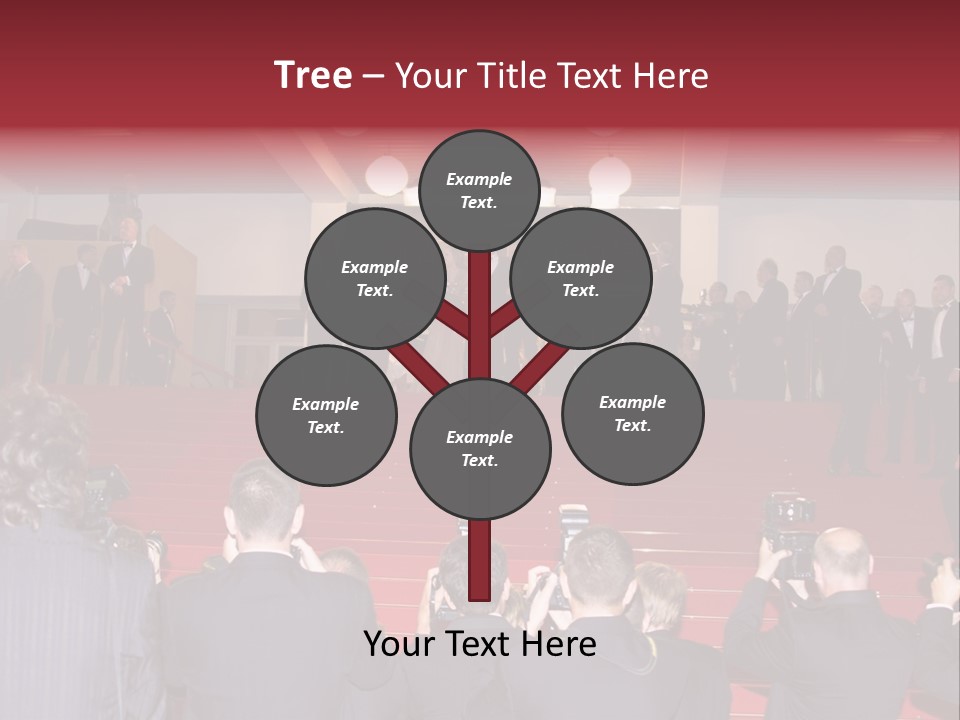 Many Picture White PowerPoint Template