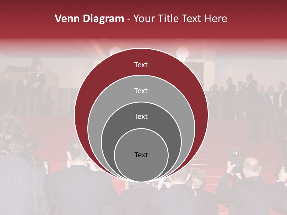 Many Picture White PowerPoint Template