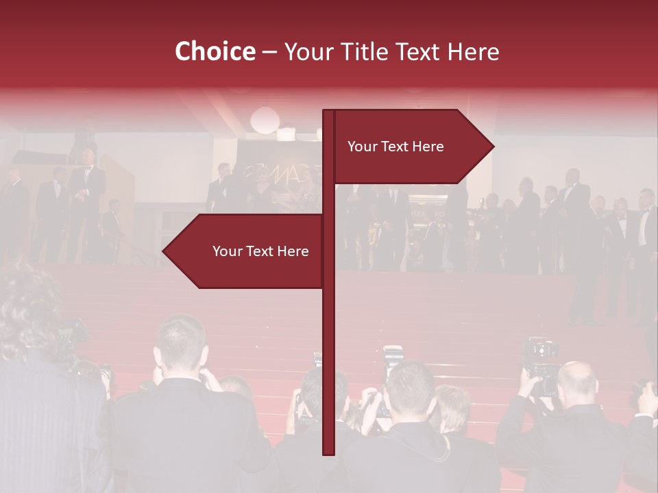 Many Picture White PowerPoint Template