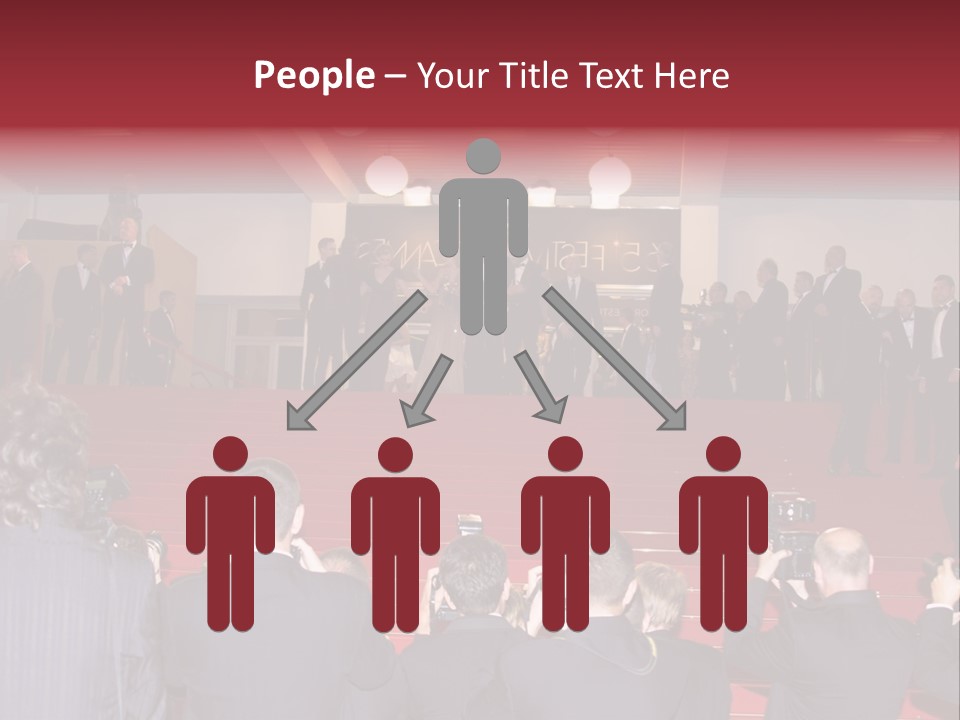 Many Picture White PowerPoint Template