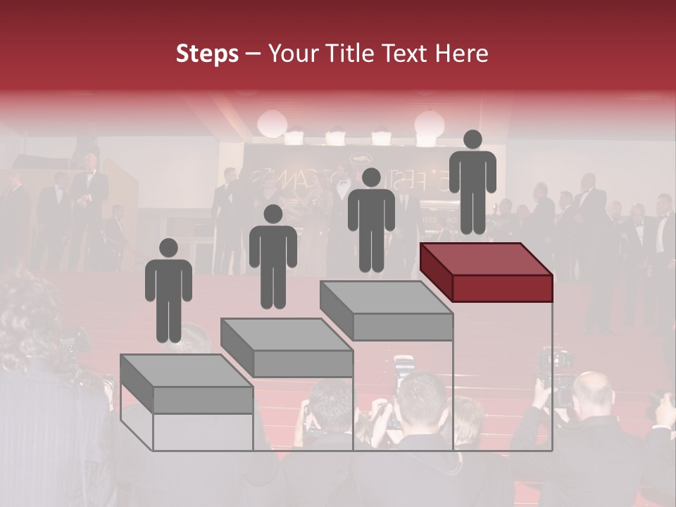 Many Picture White PowerPoint Template