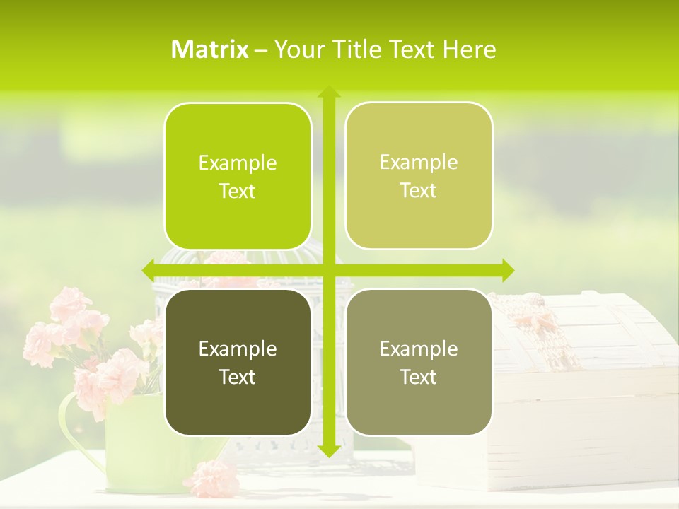 Picnic Fresh Plant PowerPoint Template